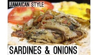 Jamaican Style Sardines amp Onions  Hello Sweet Biscuit [upl. by Meng]