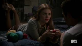 Stiles and Lydia Red String Scene Teen Wolf  3x15 [upl. by Secnirp674]