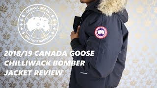 201819 Canada Goose Chilliwack Bomber Jacket Review [upl. by Almap]