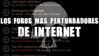 Los 7 foros más perturbadores de Internet  DrossRotzank [upl. by Kliment]