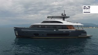 AZIMUT MAGELLANO 25 Metri  Yacht Tour and Ride  The Boat Show [upl. by Oiragelo]