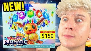 I Opened Pokemon’s Craziest Set Ever Prismatic Evolutions [upl. by Lerat37]