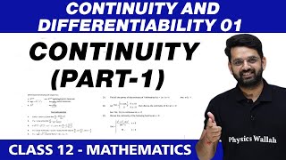 Continuity and Differentiability  Continuity Part1  Class 12 NCERT [upl. by Carrie]