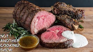 how to make a PRIME RIB DINNER from START TO FINISH [upl. by Colson36]