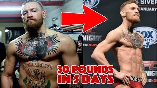 How MMA Fighters Lose 30 Pounds in 5 Days  How to Cut Weight FAST [upl. by Wolpert622]