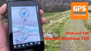 Walk with an Outdoor GPS  Montana 700 [upl. by Aisyle642]