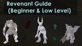 OSRS Beginner Friendly Revenant Cave Guide  Money Making Runescape [upl. by Selrahcnhoj]