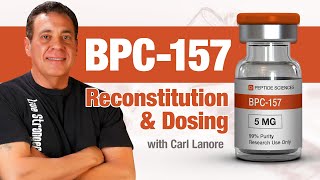 BPC157 Reconstitution and Dosing [upl. by Havard]