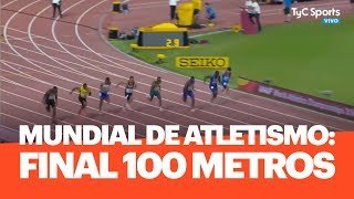 Mundial de Atletismo FINAL 100 metros victoria de Christian Coleman [upl. by Theran560]