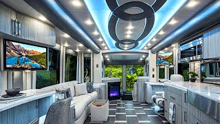 Top 10 Most Luxurious RVs in the World [upl. by Ahsenot]