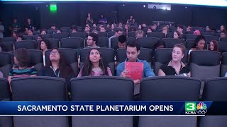 Inside look Sac State planetarium opens to public [upl. by Yhprum]