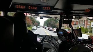 Firetruck Responds To Calls  SCREAMING Q SIREN [upl. by Haswell448]