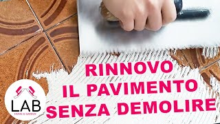 Pavimenti in Resina su Piastrelle Esistenti  TUTORIAL [upl. by Nevuer643]