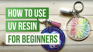 How To Use UV Resin For Beginners [upl. by Florinda]