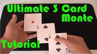 Ultimate 3 Card Monte Magic Tutorial [upl. by Ylloj]