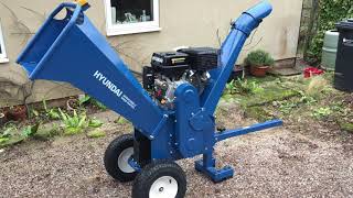 Hyundai HYC1500E2 Wood Chipper [upl. by Virgie]