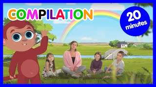 Compilation 20 minutes de Comptines pour enfants  Les Amis de Boubi [upl. by Eladal]