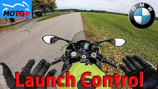 BMW M1000RR 2022  LAUNCH CONTROL  Tutorial [upl. by Selway]