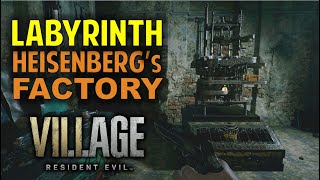 Heisenbergs Factory Labyrinth Puzzle Solution amp Ball Location  Resident Evil 8 Village RE8 Guide [upl. by Tteirrah]