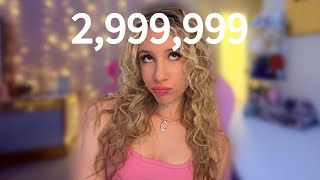 Hitting 3 Million Subscribers LIVE [upl. by Sieber256]