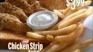 2008 Dairy Queen Chicken Strip Basket Ad [upl. by Salaidh]