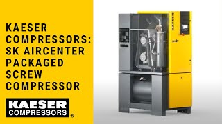 Kaeser Compressors SK AIRCENTER Packaged Screw Compressor [upl. by Ormond]