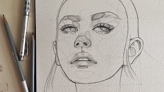 TUTORIAL COME DISEGNARE UN VOLTO  PT 2 [upl. by Leacock]