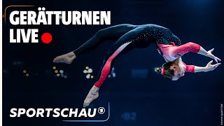 Die Finals 2021  Live  Gerätturnen Mehrkampf der Frauen  Sportschau [upl. by Reneta]