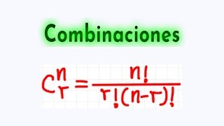 Combinaciones Probabilidad [upl. by Agatha106]