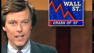 The 1987 stock market crash Original news report [upl. by Timoteo49]