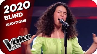 Etta James  Id Rather Go Blind Nora Arvena  The Voice Kids 2020  Blind Auditions [upl. by Akieluz]