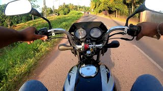 Bajaj CT 100 2017  POV TEST DRIVE  Road Trip [upl. by Annaiv324]