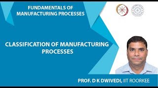 Classification of Manufacturing Processes [upl. by Kasey]