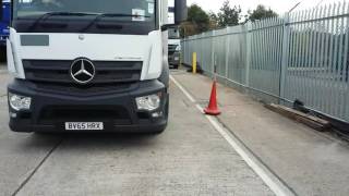 class 2 hgv training reversing procedure [upl. by Nitsrik]