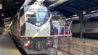 Spring fever on New Jersey Transit Visiting South Orange and Hoboken Railroad Museum 31121 [upl. by Nerte]