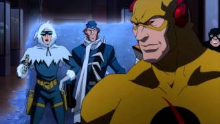 Flash vs the Rogues Justice League The Flashpoint Paradox [upl. by Whallon551]