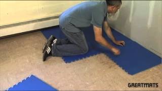 Foam Tiles  Easy Installation Video  Greatmats [upl. by Shanda]