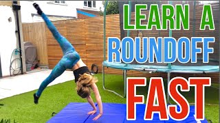 ROUNDOFF TUTORIAL  learn a powerful roundoff in 1 day [upl. by Seidler537]