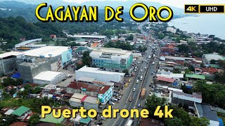 Cagayan de Oro City Puerto Philippines Drone 4K [upl. by Airamas]