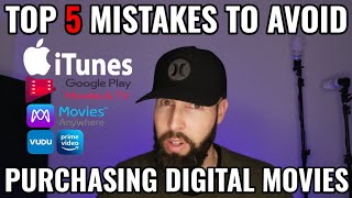 Top 5 Mistakes to Avoid when Purchasing Digital Movies [upl. by Oly219]