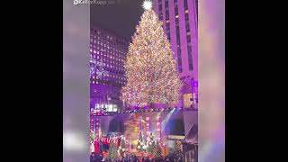 Rockefeller Christmas Tree Lighting Ceremony Launches Holiday Season [upl. by Aicyle599]