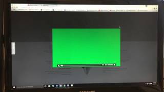 Permanent fix How to fix Green Video Screen for windows 10 in Google Chrome [upl. by Novelia]