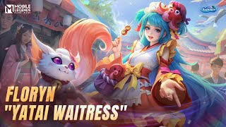 New Skin  Floryn quotYatai Waitressquot  Mobile Legends Bang Bang [upl. by Lala]