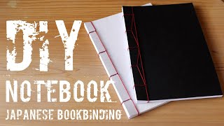 DIY  Notebook japanese bookbinding  Back to School [upl. by Keeryt]