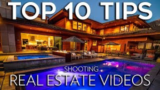 How to Shoot Real Estate Videos  TOP 10 TIPS [upl. by Relyat]