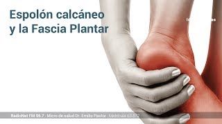 CÓMO CURAR el ESPOLÓN CALCÁNEO y la FASCITIS PLANTAR 17 [upl. by Merkle]