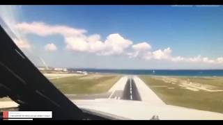 Kokpiten Canlı Özel Uçak Kalkışı Pilot Kamerası  Antalya İzmir [upl. by Eilsil]