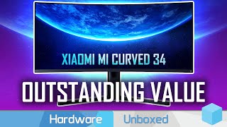 Xiaomi Mi Curved 34 Review The Cheapest 144Hz 1440p Ultrawide [upl. by Nhar]