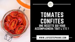 Tomates confites au four  un délice [upl. by Gimpel]