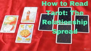 Tarot Reading Minilesson  The Relationship Spread [upl. by Weidman]